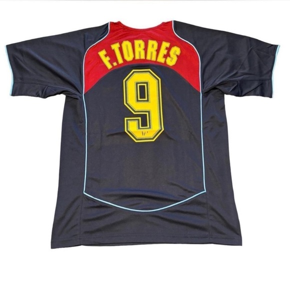 2004 atletico Madrid special spider man away kit. Torres soccer football jersey. - Picture 2 of 3